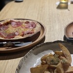 シェフの肉料理と花畑牧場チーズ Selection - 