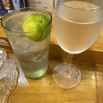 鮨 ひでぞう - すだち酎ハイ・陸奥八仙