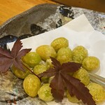 鮨 ひでぞう - 揚げ銀杏