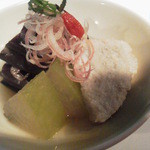 竹之内 - 煮物冷やし鉢　茄子・冬瓜
