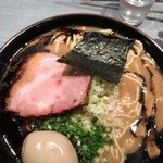 らぁめん 喜乃壺 - 黒真空蕎麦