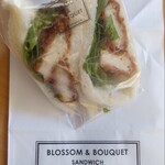 ブロッサムアンドブーケ - 料理写真:佐賀有明鶏のチキンカツ 450円(税込)