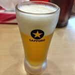 らぁ麺たけし - 生ビール