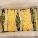 サンドウィッチ　ルマン - レタスがたっぷりなのは嬉しい