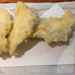 うどん料理 千 - 肉天(とり天)(250円)