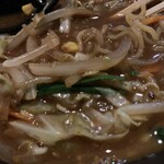 乾 - 野菜入り味噌ラーメン