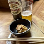 うな達 - いつものお通し。