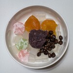 Sweet Shop KAWAUME - 小倉あんみつ　530円
