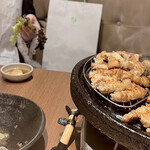 ヌルンジ - サムギョプサル スタッフが焼いてくれる