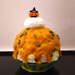 京氷ゆきみ庵 - 『パンプキンゴースト』(1600円)～!!( ^o^)ﾉ