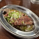 満天酒場 - とろレバー葱塩ダレ。