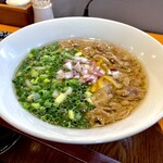 かもにかす - ＊牛すじうどん（¥850）