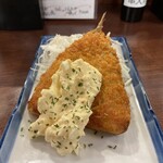 満天酒場 - アジフライ。