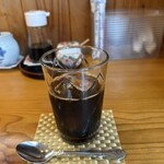 旬食健美  田しろ - 食後のアイスコーヒーサービス