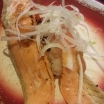 回し寿司 活 活美登利 - サーモンちゃんちゃん焼き