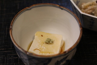 Kikumasa - 胡麻豆腐　こちらもフツーに美味しい系。