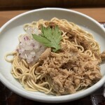 饗 くろ喜 - 和え玉 丹波黒鶏 ¥350（価格は訪問時）