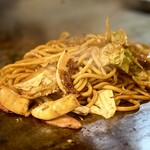 大正お好み屋 ままま - ※ ヤバイ具だくさん、香りもエグいやん