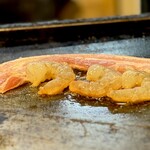 大正お好み屋 ままま - 具材がいいから、ずっと目が釘付け (ↂ⃙⃙⃚⃛ ₃ ↂ⃙⃙⃚⃛)