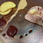 ぷれじでんと千房 - 鴨胸肉3種ソース