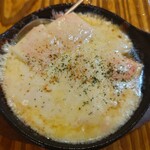 富吉酒場 - 豆腐明太チーズ焼き