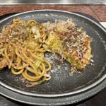 ぷれじでんと千房 - 焼きそばとお好み焼