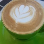 スイカフェビーンズストア - カプチーノ♡４６０円私が飲みました♪ほのかな酸味がありました嫌味のないスッキリした味わいでコクのある香り豊かなカプチーノ♡(o´艸`)