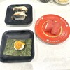 かっぱ寿司 -  炙り〆にしん（大葉)、極太ポテトたらこマヨ、まぐろ