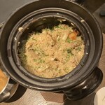 四季和食 百菜 - 土鍋炊き込み　鯛、銀杏