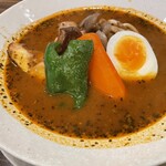 東京らっきょブラザーズ - 北海道愛別舞茸のスープカレー