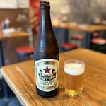 がんばれニッポン馬肉道場 馬喰ろう - まずはおビール♪