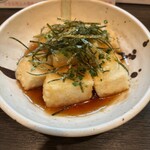 味噌おでん くろさわ - 揚げ出し豆腐