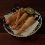 うりずん - 島らっきょうの天麩羅