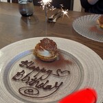 Refugeforestiere 五島 - BIRTHDAYプレート  有難うございます(⁠◕⁠ᴗ⁠◕⁠✿⁠)