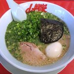 ラーメン山岡家 羊ヶ丘通店 - ラーメン山岡家 「朝ラーメン＋味玉」