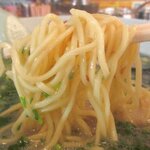 ラーメン山岡家 羊ヶ丘通店 - ラーメン山岡家 「朝ラーメン＋味玉」