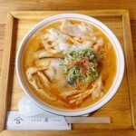 中華そば 肴 yamago - 海老ワンタン坦々ラーメン