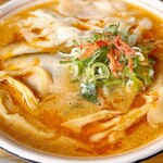 中華そば 肴 yamago - 海老ワンタン坦々ラーメン