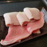 松戸富田麺桜 - 甘エビ濃厚焼豚つけ麺