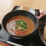 松戸富田麺桜 - 甘エビ濃厚焼豚つけ麺