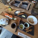 晴遊食堂 - おまかせビワマスづくし御膳¥2700(税込2970)