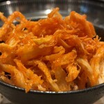 焼肉ささ木 - さきイカのキムチ