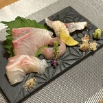 和酒 和食 御結び - ・6周年記念 お造り盛り合わせ5種