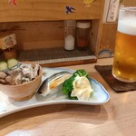 すが井 - お通しも豪華ですよね～