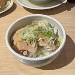 しょうがラーメン 七の庫 - チャーシュー丼