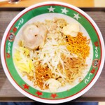 ジャンクガレッジ - まぜそば 玉子なし 大（940円）