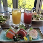 かちかちレモンサワー×野菜巻き串工房 ひかり - 