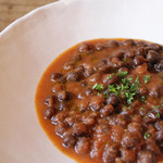 ハルクッチィ - 赤エンドウ豆のトマト煮込み