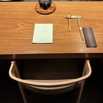 月ノ芽 - カウンター席へ