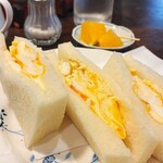 カフェ・バール こうべっこ - 卵焼きサンド、シンプル！